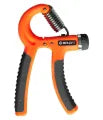 Adjustable Hand Grip Strengthener 5–60 kg – Non-Slip Ergonomic Hand Gripper with Stainless-Steel Spring, Forearm & Wrist Exerciser, Finger Trainer, Portable Home Gym & Rehabilitation Tool for Men & Women, Built-In Counter Options, Durable Grip Handle