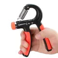 Adjustable Hand Grip Strengthener 5–60 kg – Non-Slip Ergonomic Hand Gripper with Stainless-Steel Spring, Forearm & Wrist Exerciser, Finger Trainer, Portable Home Gym & Rehabilitation Tool for Men & Women, Built-In Counter Options, Durable Grip Handle